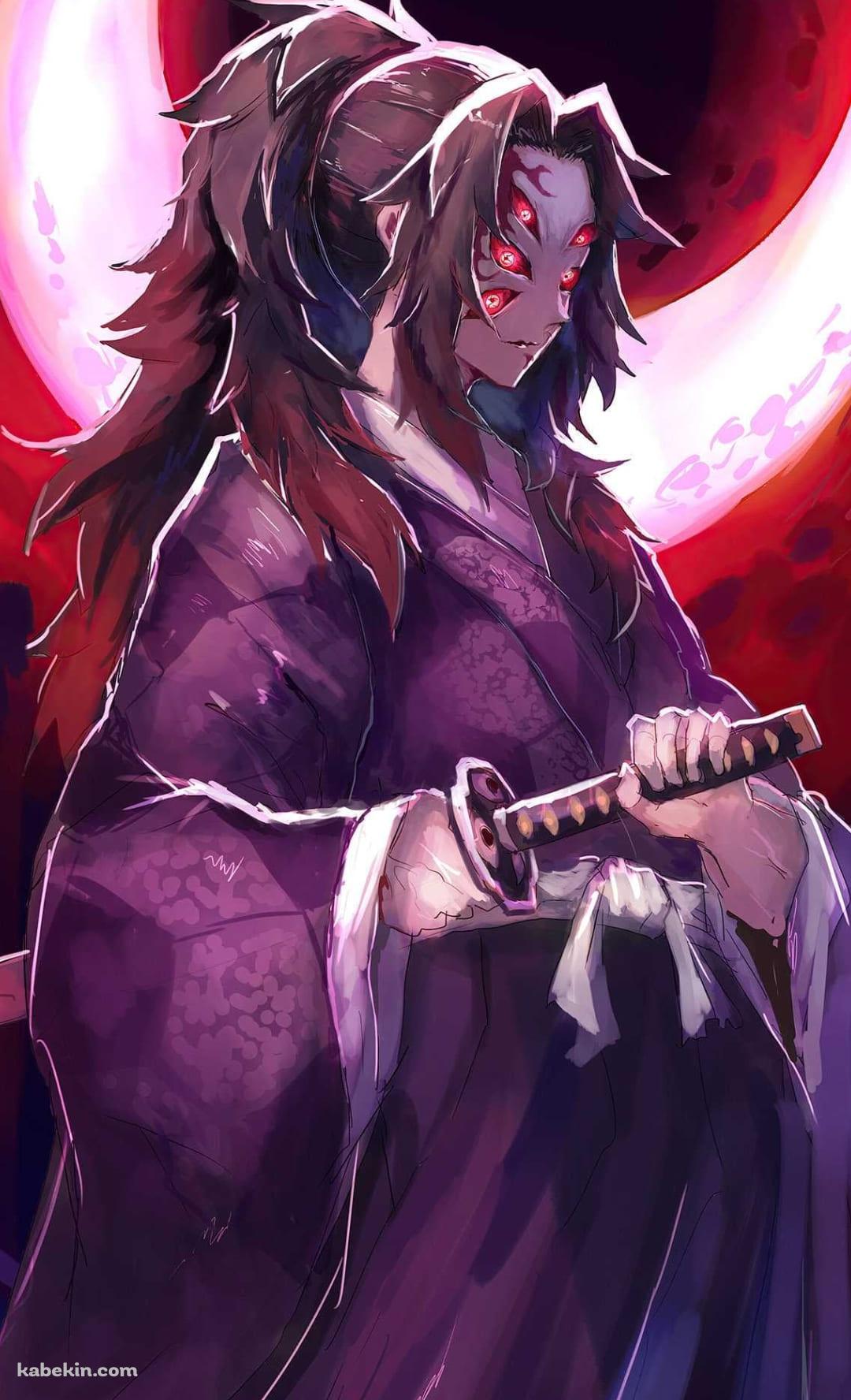 めちゃくちゃかっこいい黒死牟 / 鬼滅の刃 / ファンアート / イラストのAndroidの壁紙(1080px x 1776px) スマホ用