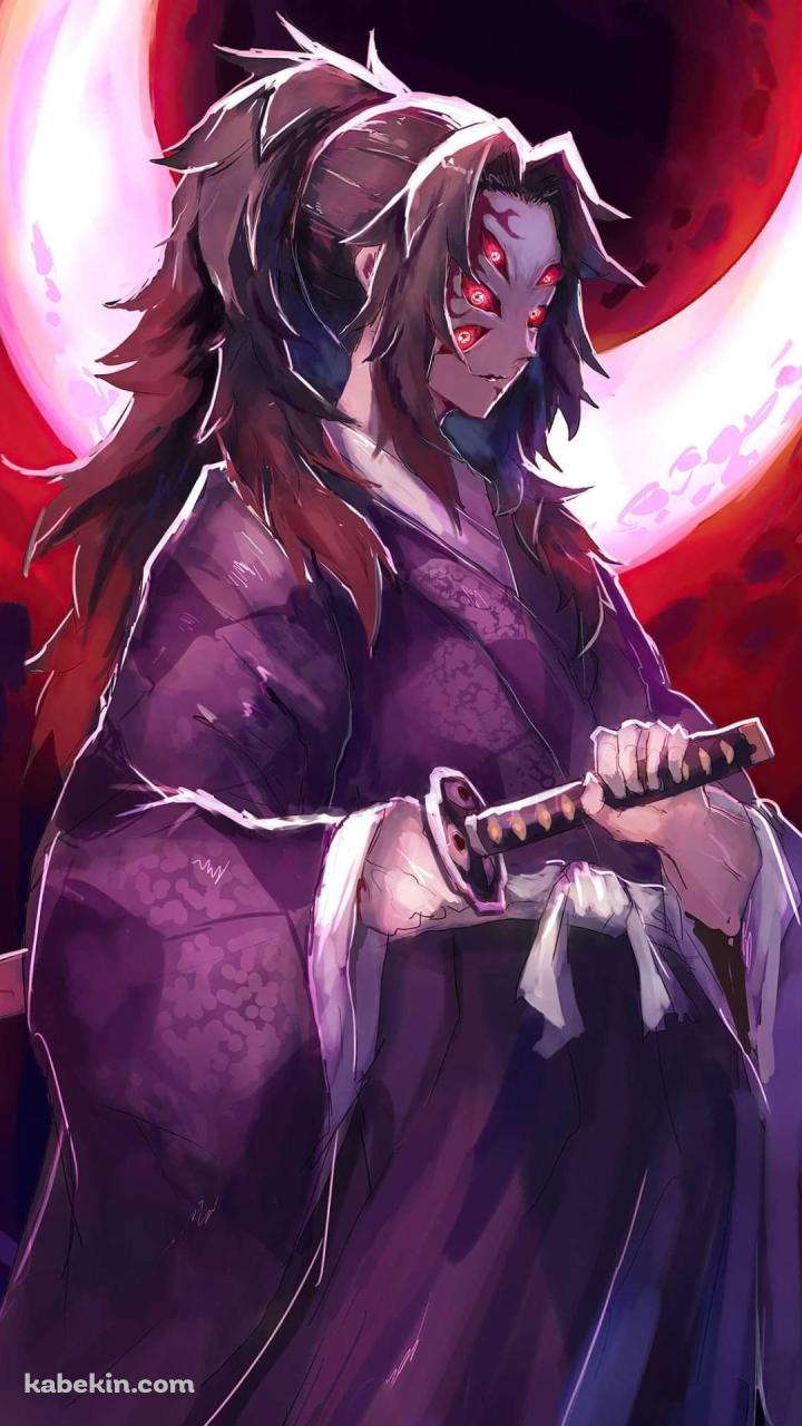 めちゃくちゃかっこいい黒死牟 / 鬼滅の刃 / ファンアート / イラストのAndroidの壁紙(720px x 1280px) スマホ用