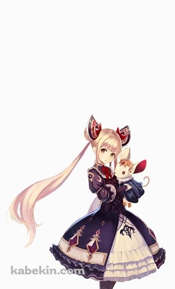 かわいいルナ / ネクロマンサー / シャドウバース / シャドバ / ファンアート / イラストのAndroidの壁紙(360px x 592px) スマホ用