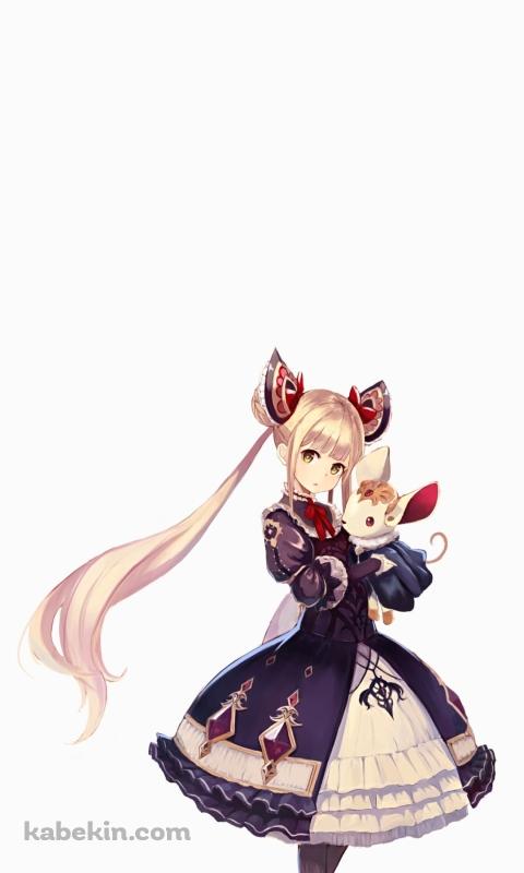 かわいいルナ / ネクロマンサー / シャドウバース / シャドバ / ファンアート / イラストのAndroidの壁紙(480px x 800px) スマホ用