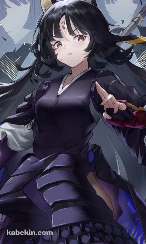 かっこいいサガ / アークナイツ / ファンアート / イラストのAndroidの壁紙(480px x 800px) スマホ用