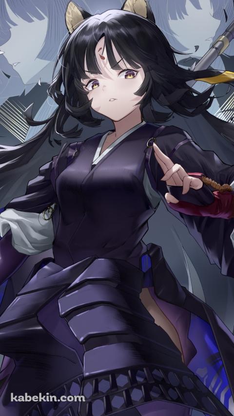 かっこいいサガ / アークナイツ / ファンアート / イラストのAndroidの壁紙(480px x 854px) スマホ用