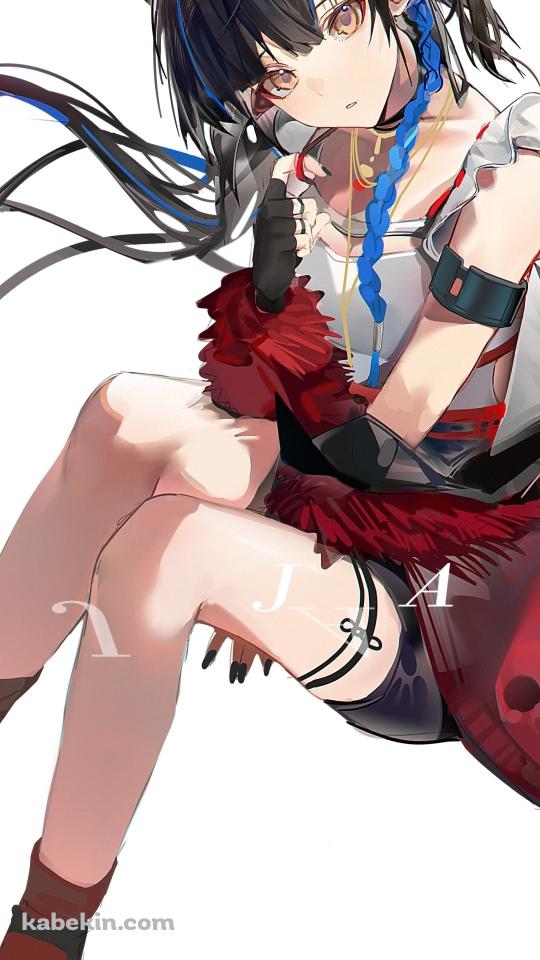 綺麗なブラックナイト / アークナイツ / ファンアート / イラストのAndroidの壁紙(540px x 960px) スマホ用