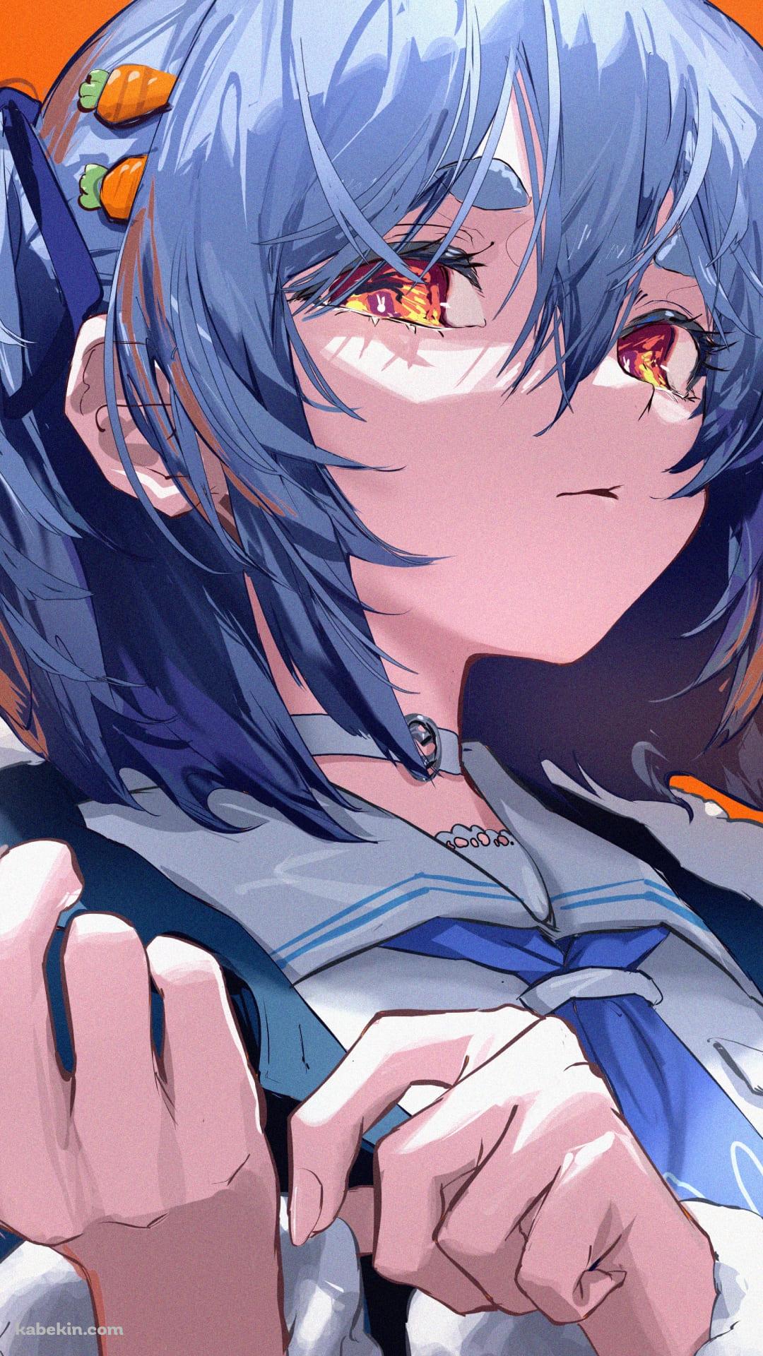 こちらを挑発する兎田ぺこら / かっこいい / バーチャルYouTuber / ホロライブ / ファンアート / イラストのAndroidの壁紙(1080px x 1920px) スマホ用