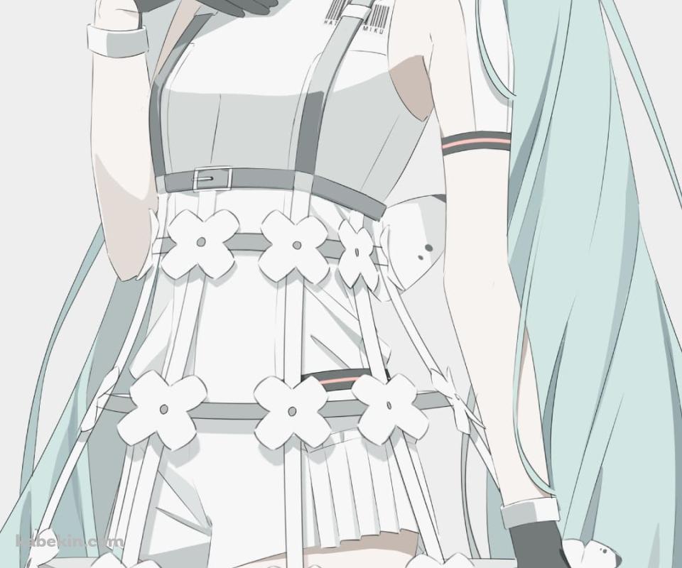 奇抜な洋服を着る初音ミク / プロセカ / プロジェクトセカイ / ボカロ / ボーカロイドのAndroidの壁紙(960px x 800px) スマホ用