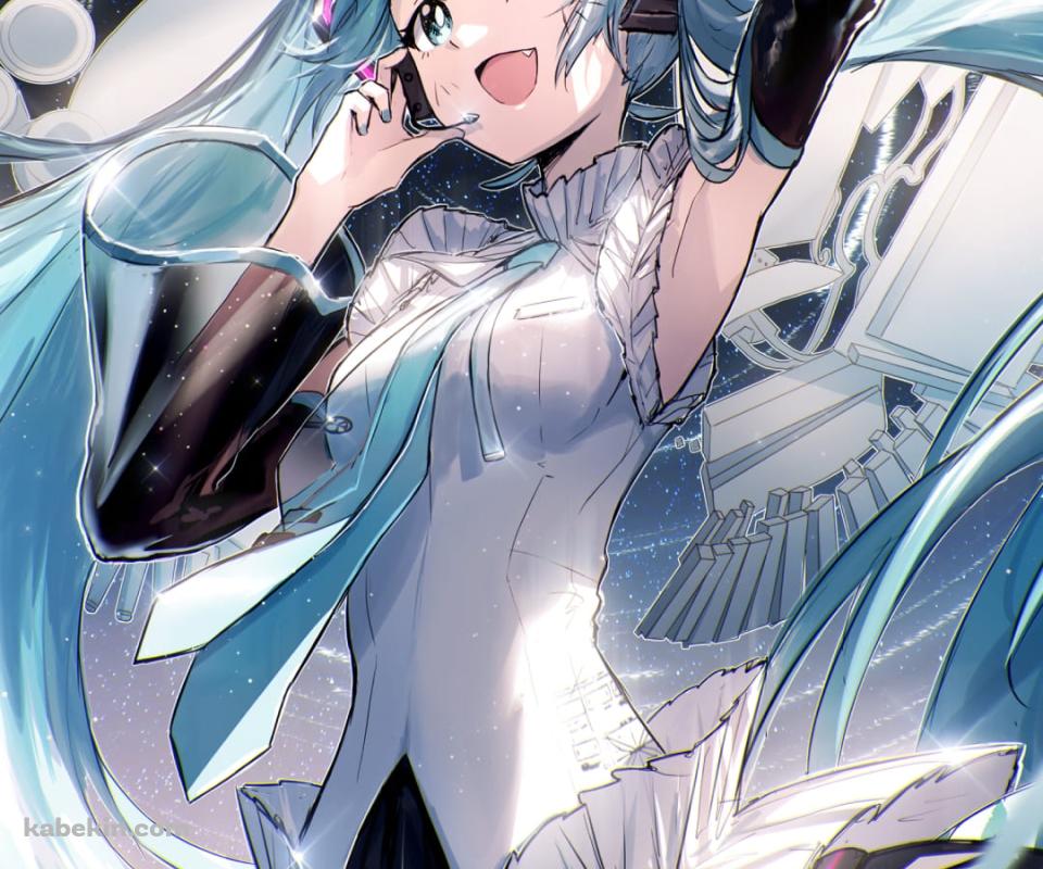 初音ミク / 生誕16周年 / ボカロのAndroidの壁紙(960px x 800px) スマホ用