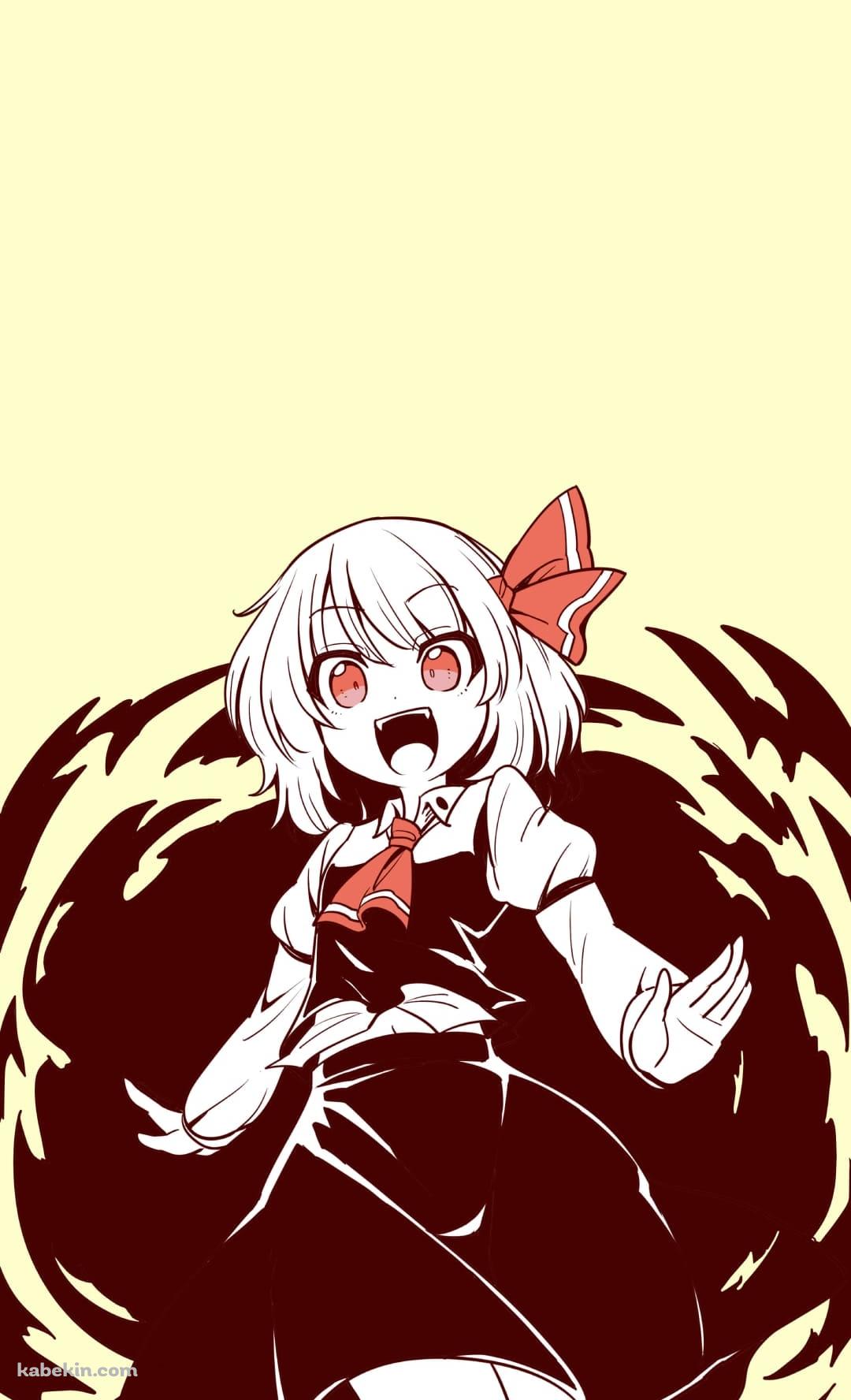 高笑いするルーミア / 東方のAndroidの壁紙(1080px x 1776px) スマホ用
