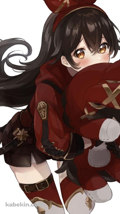 かわいいアンバー / ウサギ伯爵 / 原神のAndroidの壁紙(480px x 854px) スマホ用