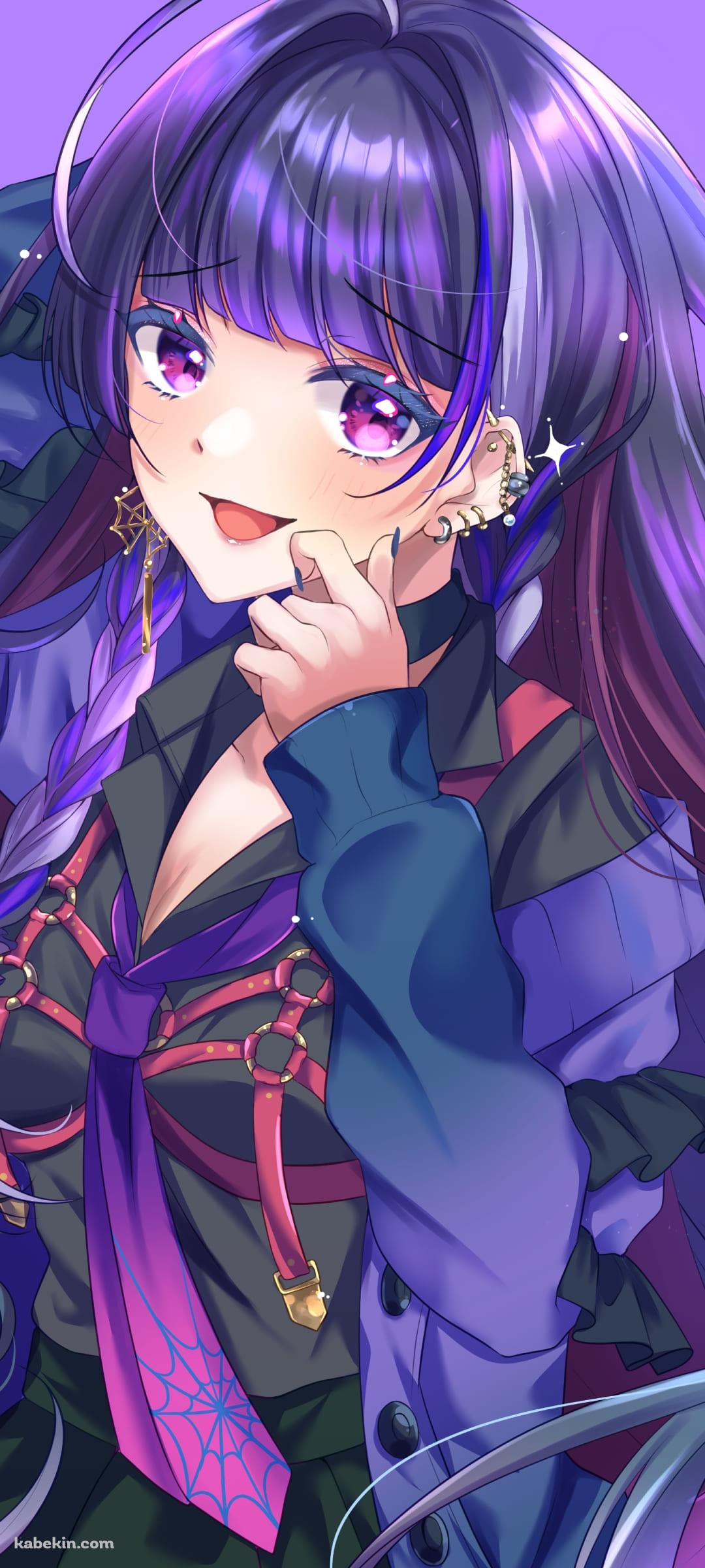 狂蘭メロコ / にじさんじ / バーチャルYouTuber / ファンアート / イラストのAndroidの壁紙(1080px x 2400px) スマホ用