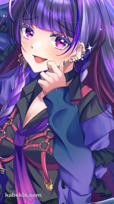 狂蘭メロコ / にじさんじ / バーチャルYouTuber / ファンアート / イラストのAndroidの壁紙(480px x 854px) スマホ用