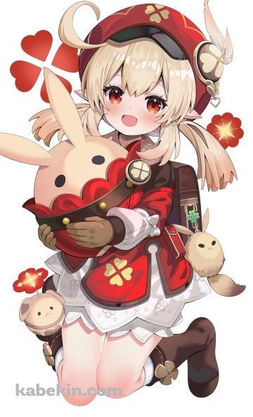 かわいいクレー / ボンボン爆弾 / ドドコ / 原神 / ファンアート / イラストのAndroidの壁紙(360px x 592px) スマホ用