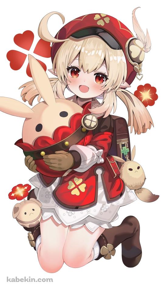 かわいいクレー / ボンボン爆弾 / ドドコ / 原神 / ファンアート / イラストのAndroidの壁紙(540px x 960px) スマホ用