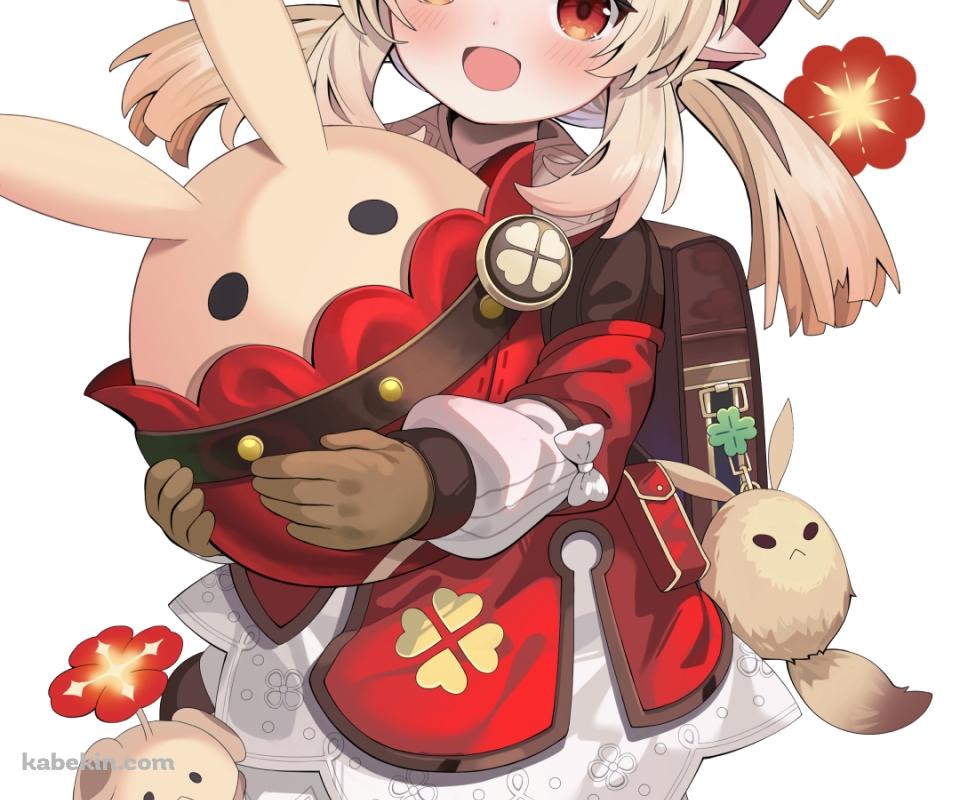 かわいいクレー / ボンボン爆弾 / ドドコ / 原神 / ファンアート / イラストのAndroidの壁紙(960px x 800px) スマホ用