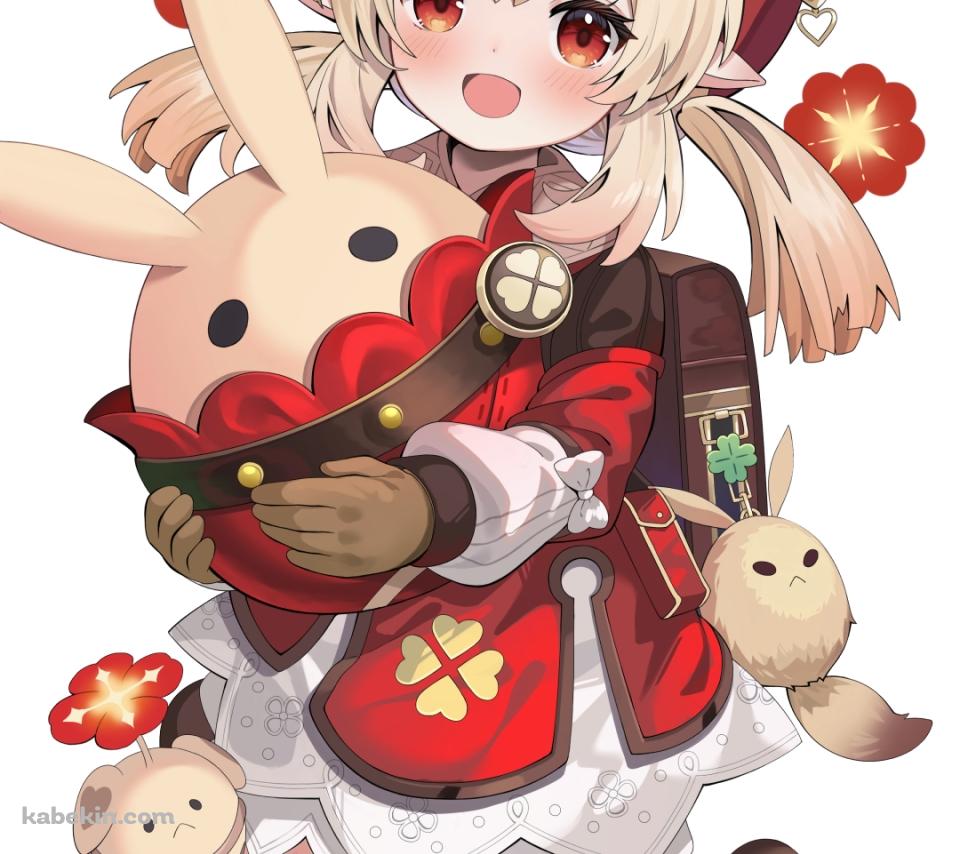 かわいいクレー / ボンボン爆弾 / ドドコ / 原神 / ファンアート / イラストのAndroidの壁紙(960px x 854px) スマホ用