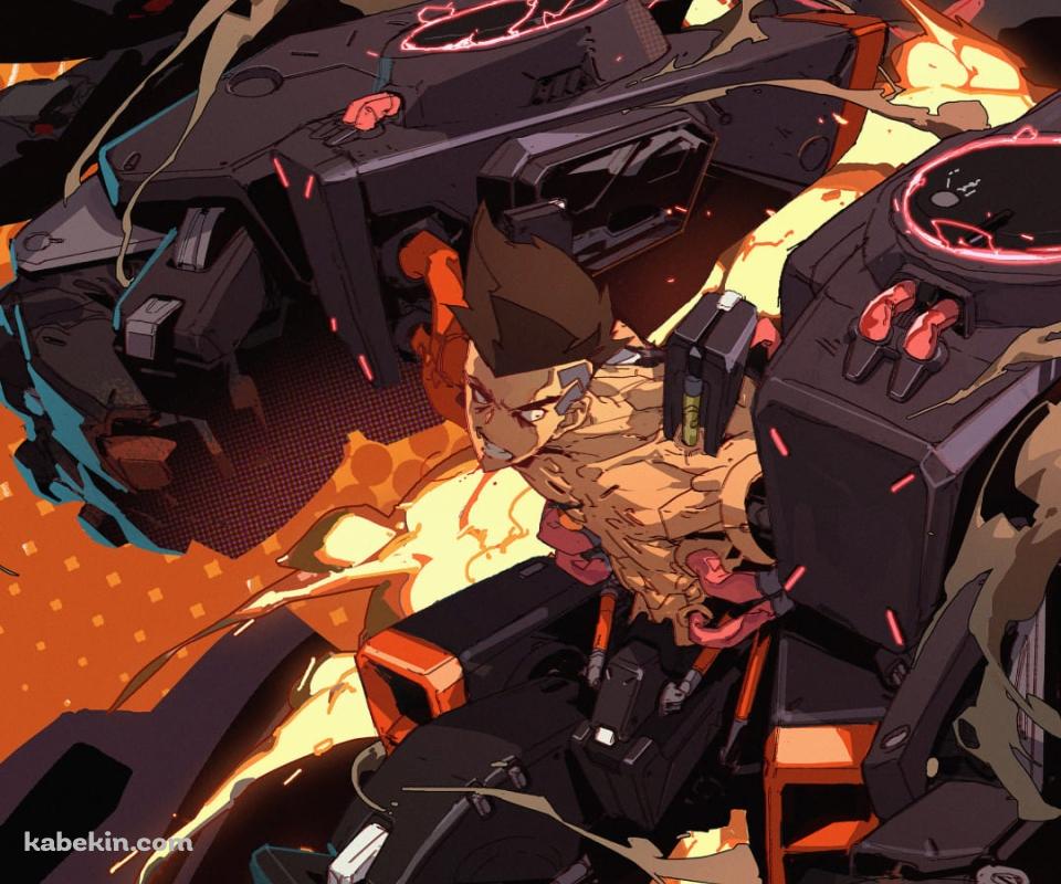 デイヴィッド・マルティネス / アダム・スマッシャー / サイバーパンクエッジランナーズ / ファンアート / イラストのAndroidの壁紙(960px x 800px) スマホ用