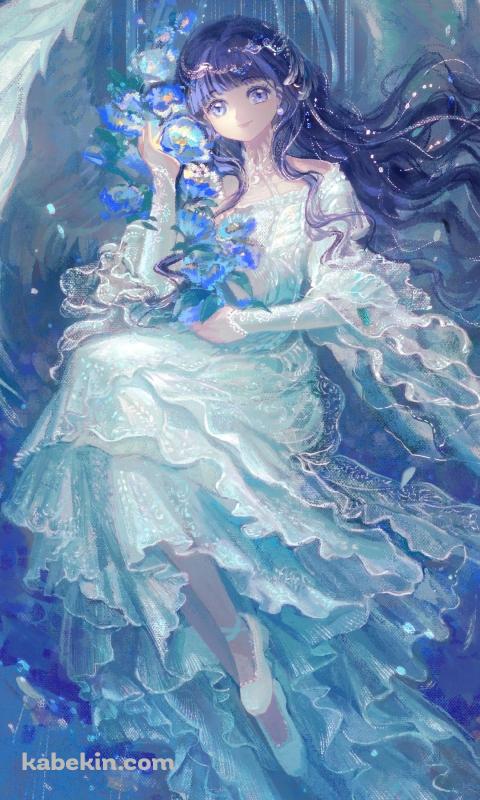 綺麗な大道寺知世 / カードキャプターさくら / ファンアート / イラストのAndroidの壁紙(480px x 800px) スマホ用