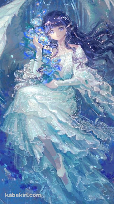 綺麗な大道寺知世 / カードキャプターさくら / ファンアート / イラストのAndroidの壁紙(480px x 854px) スマホ用
