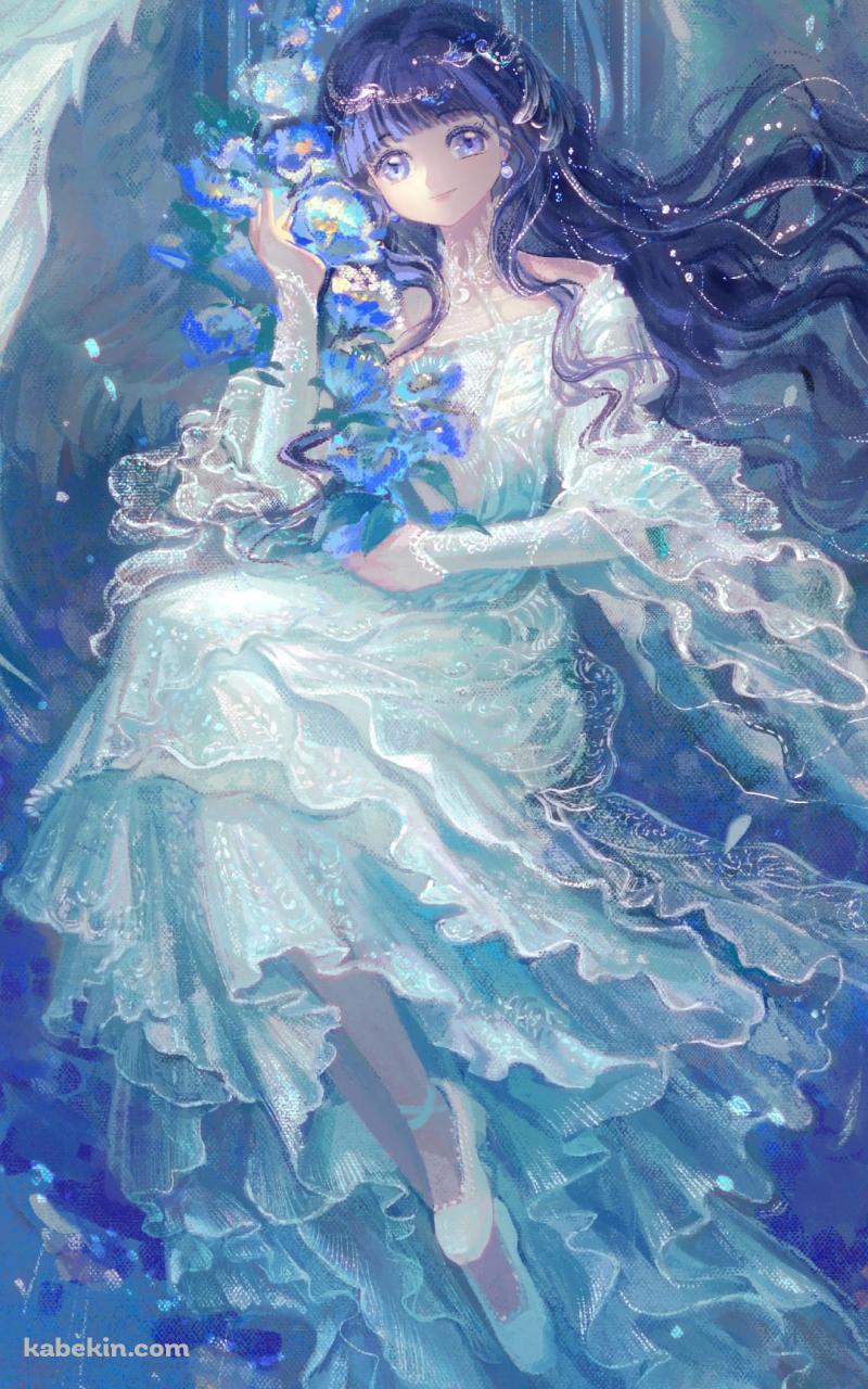 綺麗な大道寺知世 / カードキャプターさくら / ファンアート / イラストのAndroidの壁紙(800px x 1280px) スマホ用