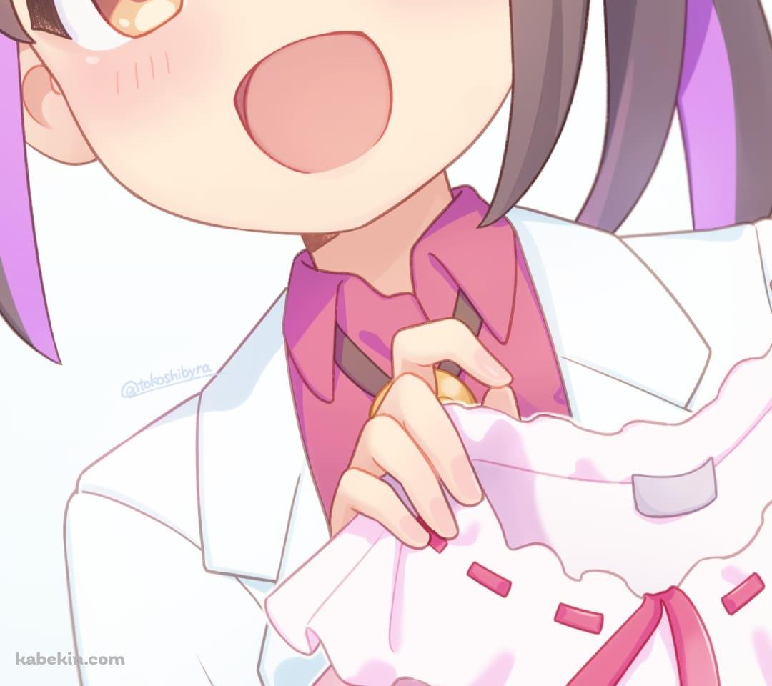 ピンクの洋服を持つ緒山みはり / お兄ちゃんはおしまい! / ファンアート / イラストのAndroidの壁紙(1080px x 960px) スマホ用