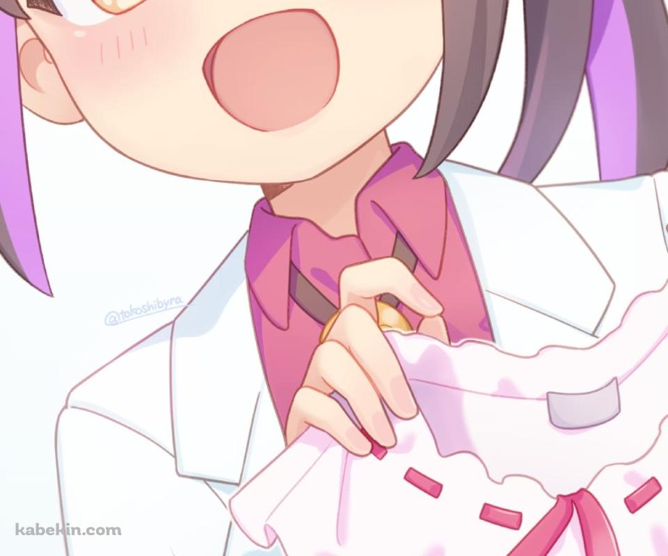 ピンクの洋服を持つ緒山みはり / お兄ちゃんはおしまい! / ファンアート / イラストのAndroidの壁紙(960px x 800px) スマホ用