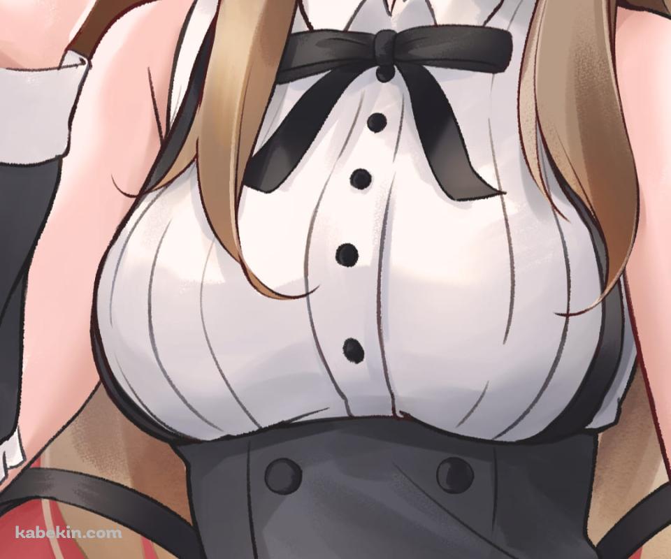 耳かきを持つ郭神琳 (くぉしぇんりん) / アサルトリリィ / ファンアート / イラストのAndroidの壁紙(960px x 800px) スマホ用