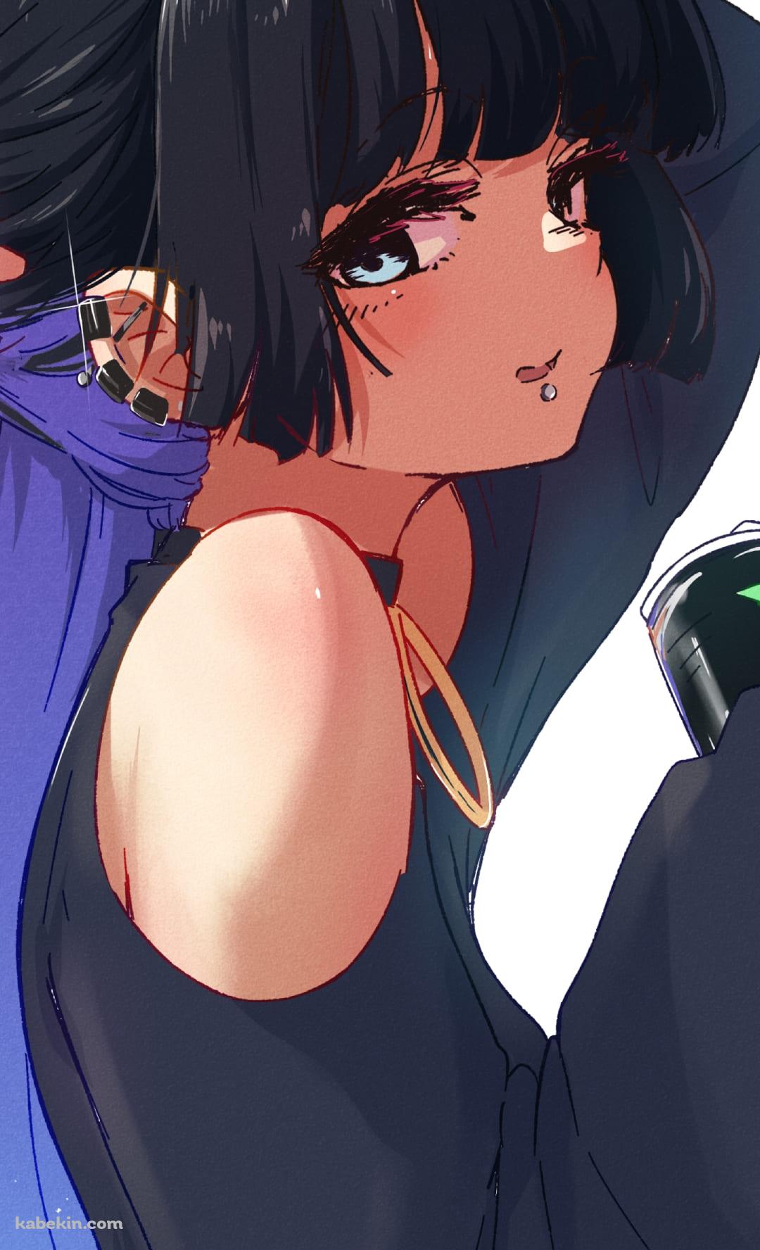 モンエナを飲むPAさん / 音戯アルト / ぼっち・ざ・ろっく! / ファンアート / イラストのAndroidの壁紙(1080px x 1776px) スマホ用