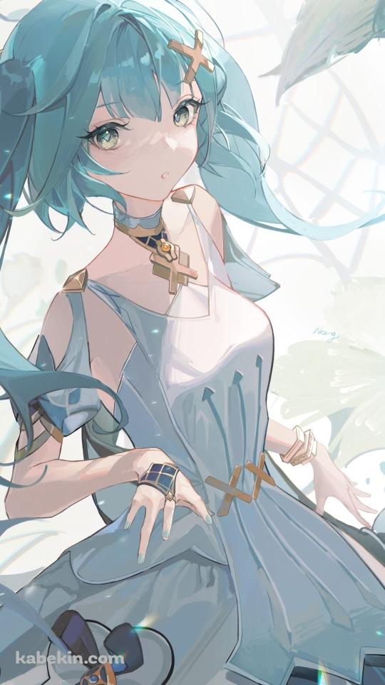 手を広げるファルザン / かわいい / 原神のAndroidの壁紙(540px x 960px) スマホ用