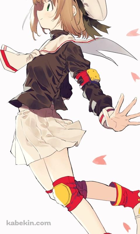 木之本桜 / カードキャプターさくら / ファンアート / イラストのAndroidの壁紙(480px x 800px) スマホ用