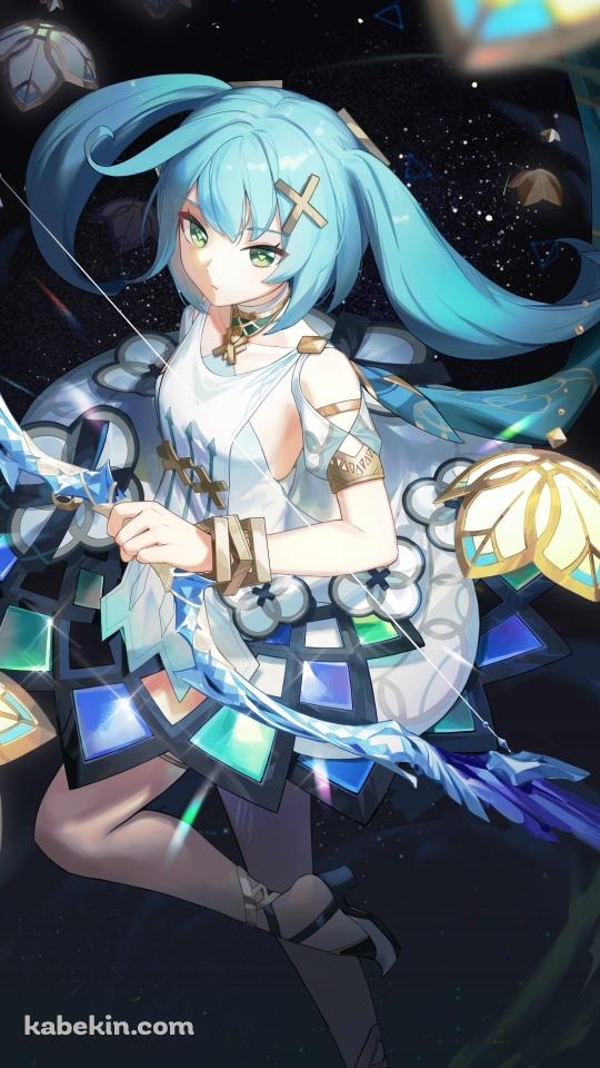 星空とかわいいファルザン / 原神のAndroidの壁紙(540px x 960px) スマホ用