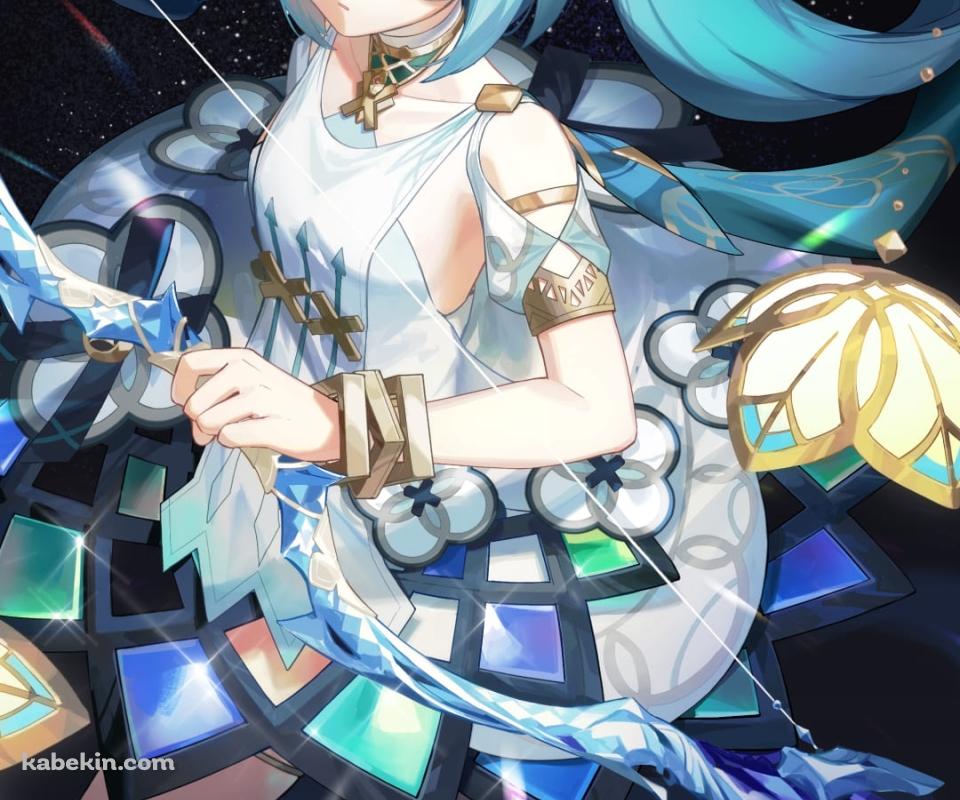 星空とかわいいファルザン / 原神のAndroidの壁紙(960px x 800px) スマホ用