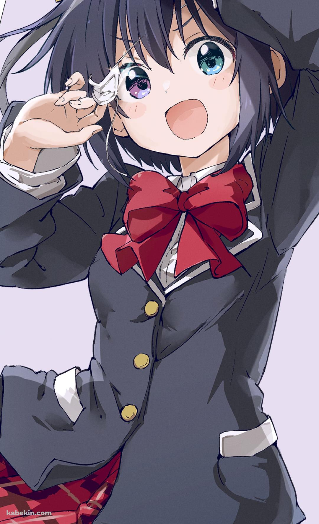 かわいい小鳥遊六花（たかなしりっか） / 中二病でも恋がしたい! / ファンアート / イラストのAndroidの壁紙(1080px x 1776px) スマホ用