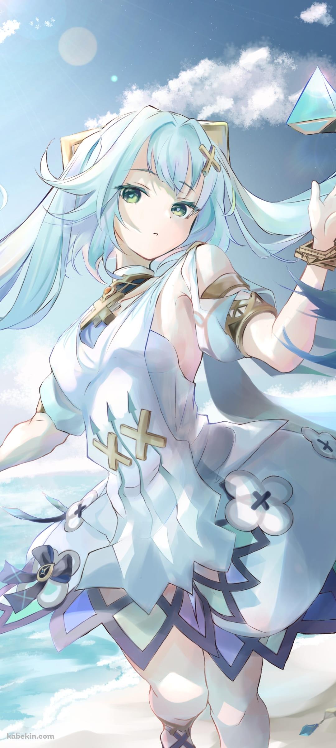 波打ち際、海辺のファルザン / 原神のAndroidの壁紙(1080px x 2400px) スマホ用