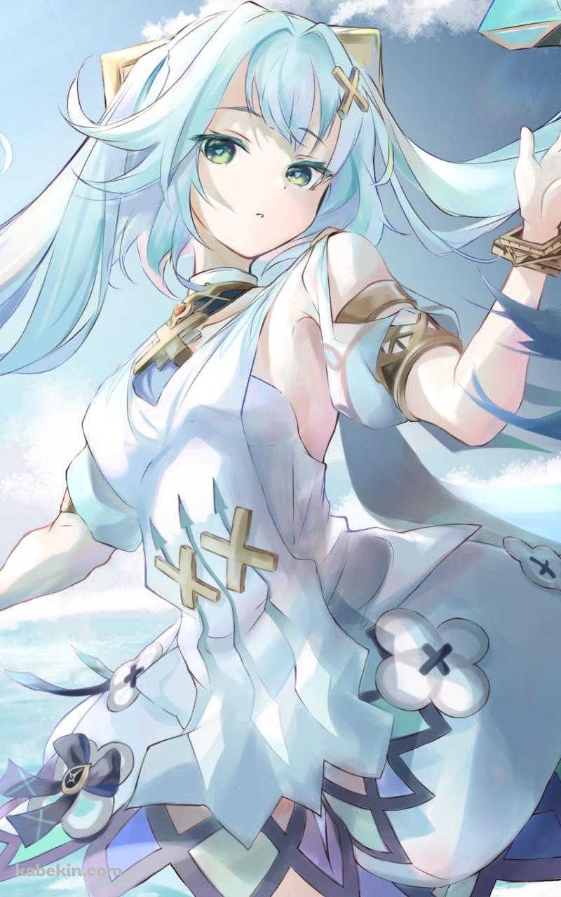 波打ち際、海辺のファルザン / 原神のAndroidの壁紙(800px x 1280px) スマホ用