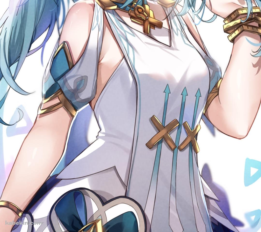 プニプニのかわいいファルザン / 原神のAndroidの壁紙(1080px x 960px) スマホ用