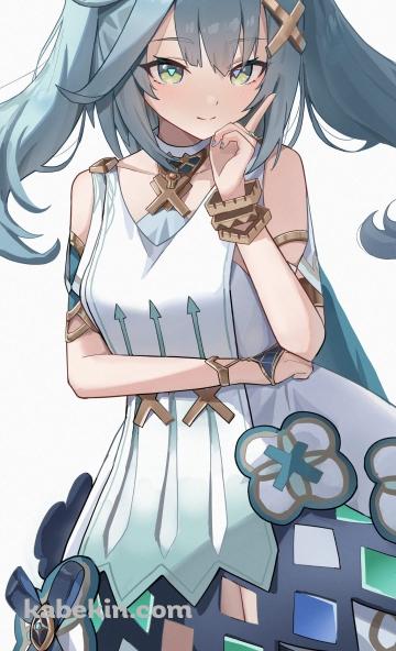 閃いたかわいいファルザン / 原神のAndroidの壁紙(360px x 592px) スマホ用