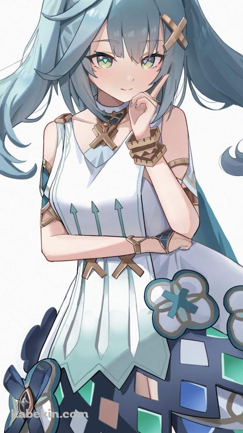 閃いたかわいいファルザン / 原神のAndroidの壁紙(480px x 854px) スマホ用