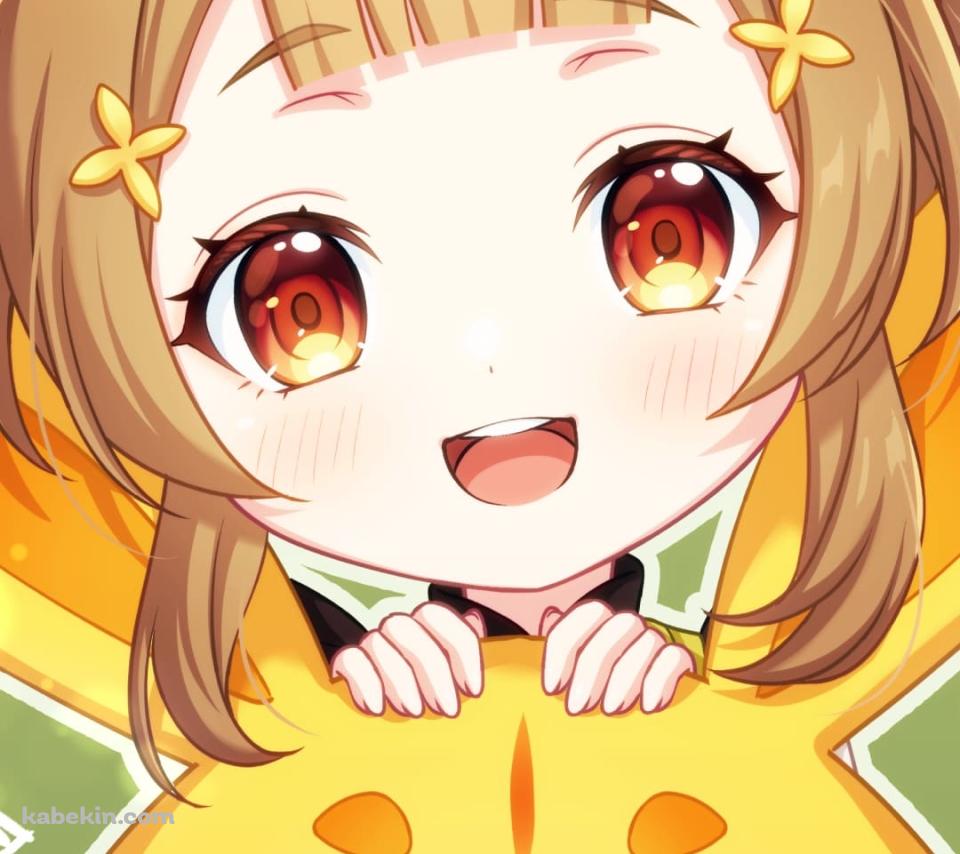 笑顔のかわいいヨォーヨ・月桂 / 原神のAndroidの壁紙(960px x 854px) スマホ用