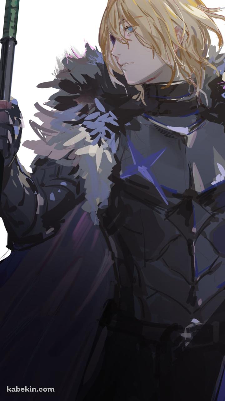 黒い刀を持つディミトリ=アレクサンドル=ブレーダッド / ファイアーエムブレム風花雪月のAndroidの壁紙(720px x 1280px) スマホ用