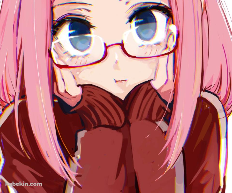 赤いジャージを着た矢田野まける / 古見さんは、コミュ症です。 / ファンアート / イラストのAndroidの壁紙(960px x 800px) スマホ用