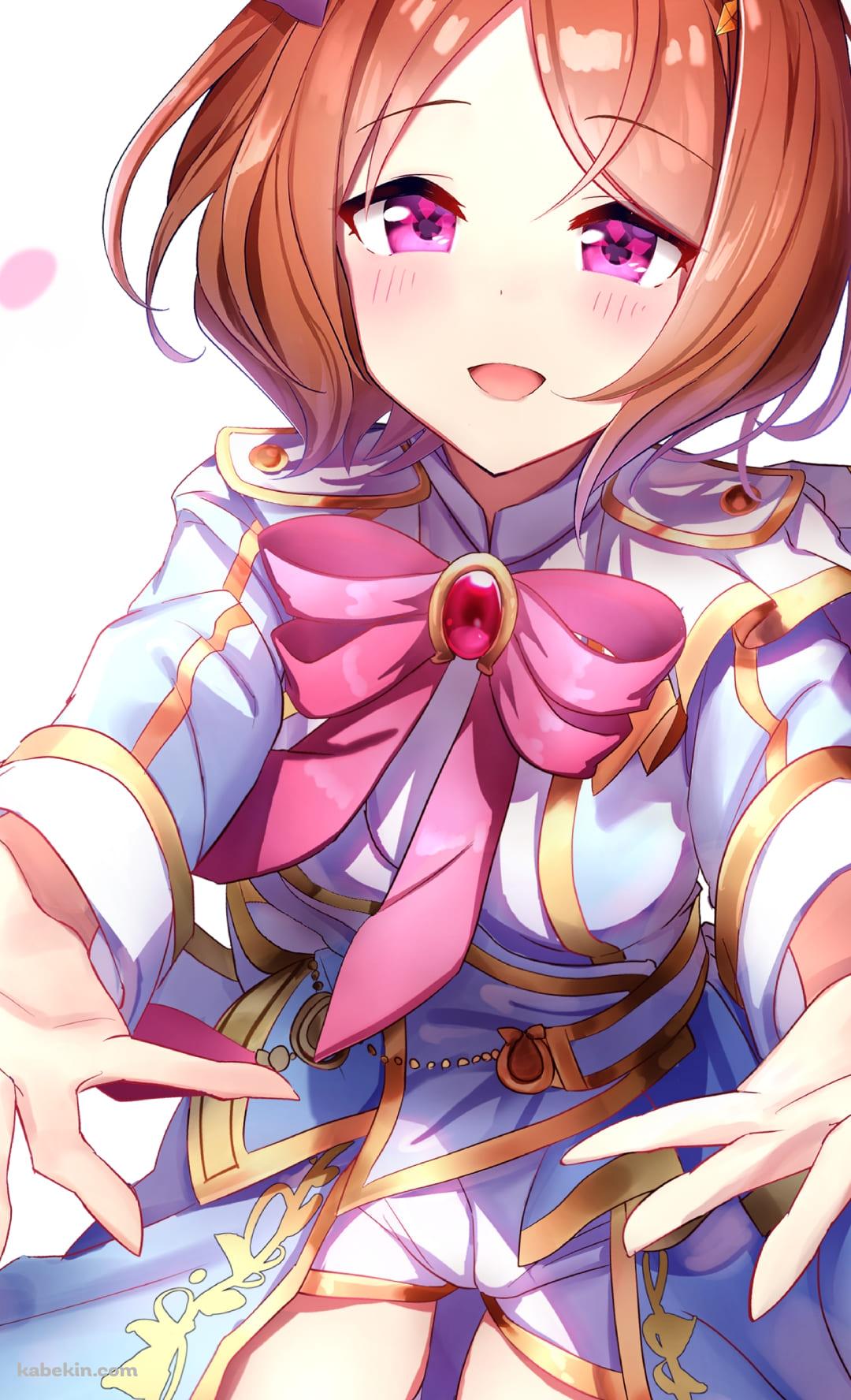 両手をこちらに広げるサクラローレル / ウマ娘プリティーダービー / ファンアート / イラストのAndroidの壁紙(1080px x 1776px) スマホ用