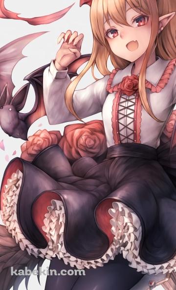 襲いかかるかわいいヴァンピィ / 蝙蝠 / グラブル / グランブルーファンタジーのAndroidの壁紙(360px x 592px) スマホ用