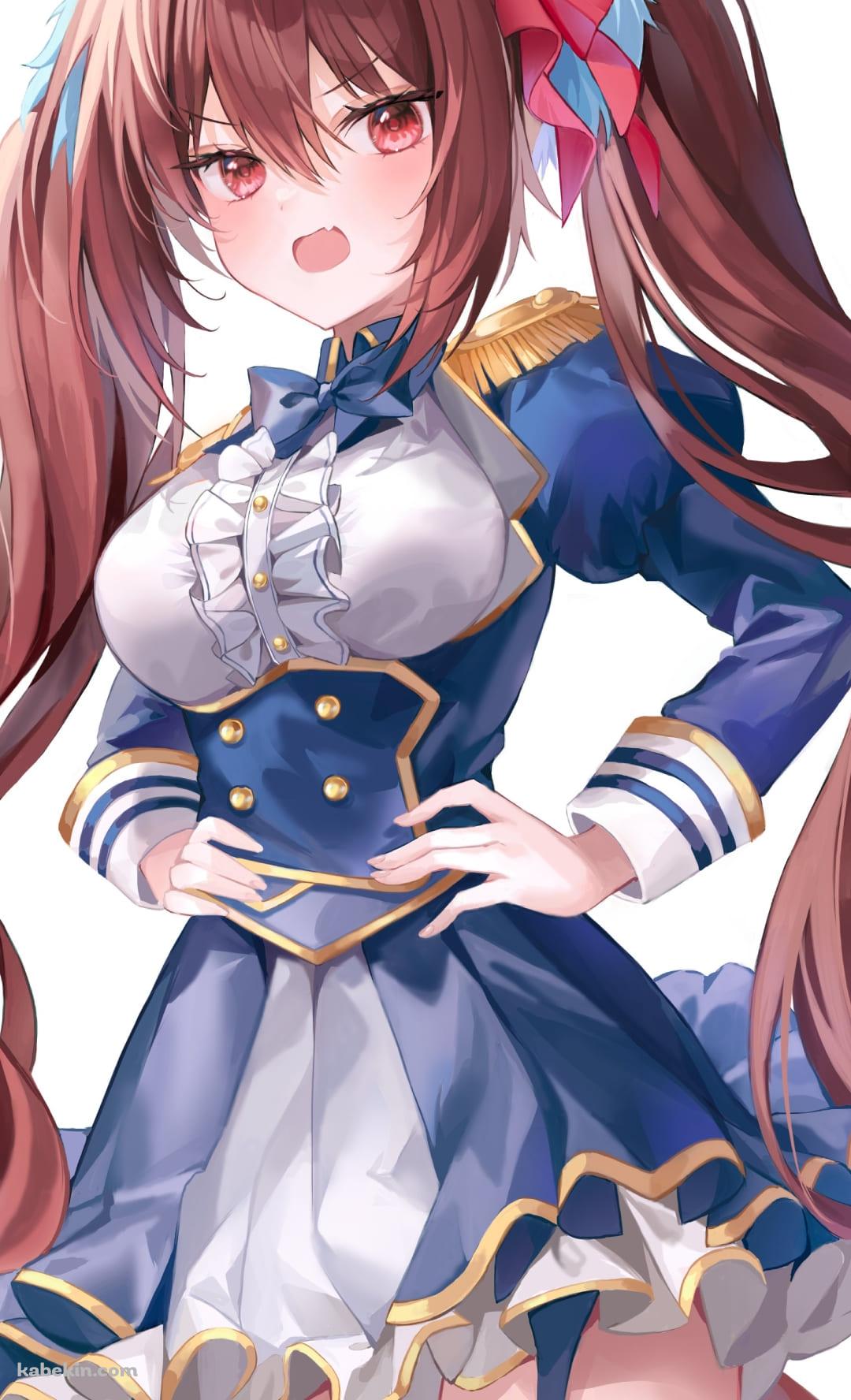 腰に手をあてるダイワスカーレット / ウマ娘プリティーダービー / ファンアート / イラストのAndroidの壁紙(1080px x 1776px) スマホ用