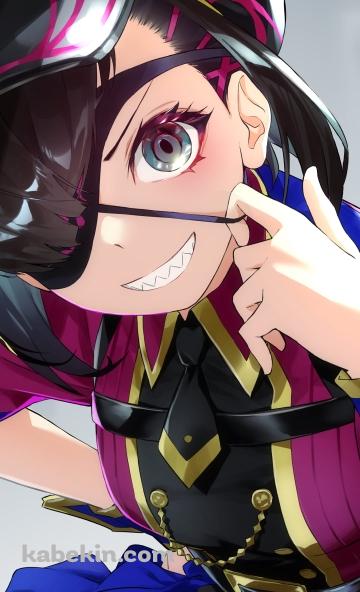 笑顔の謎の蘭丸x / fate/grand order / ファンアート / イラストのAndroidの壁紙(360px x 592px) スマホ用