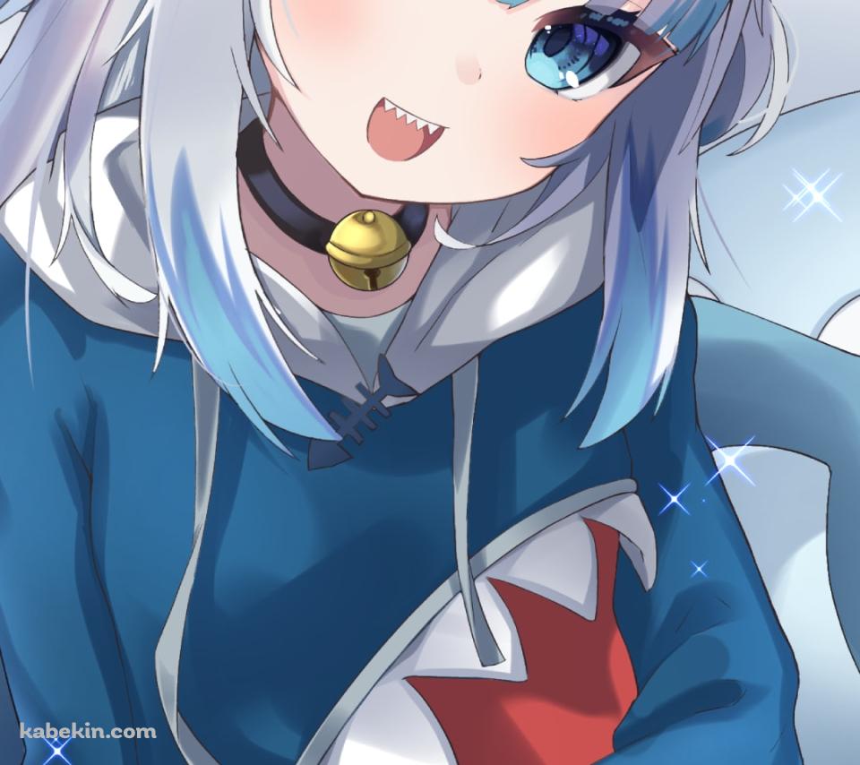 キャットフードとがうる・ぐら / ホロライブ / バーチャルYouTuberのAndroidの壁紙(960px x 854px) スマホ用