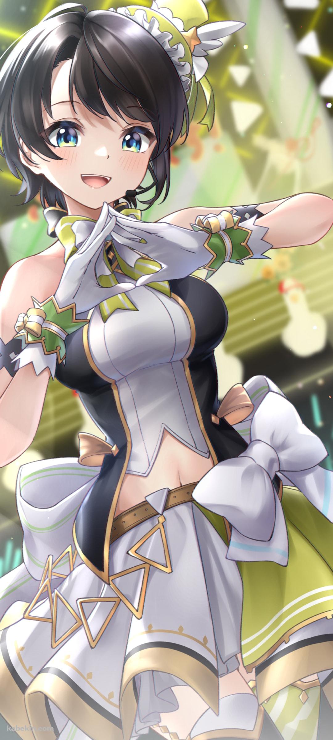 大空スバル / スバルドダック / ホロライブ / バーチャルYouTuberのAndroidの壁紙(1080px x 2400px) スマホ用