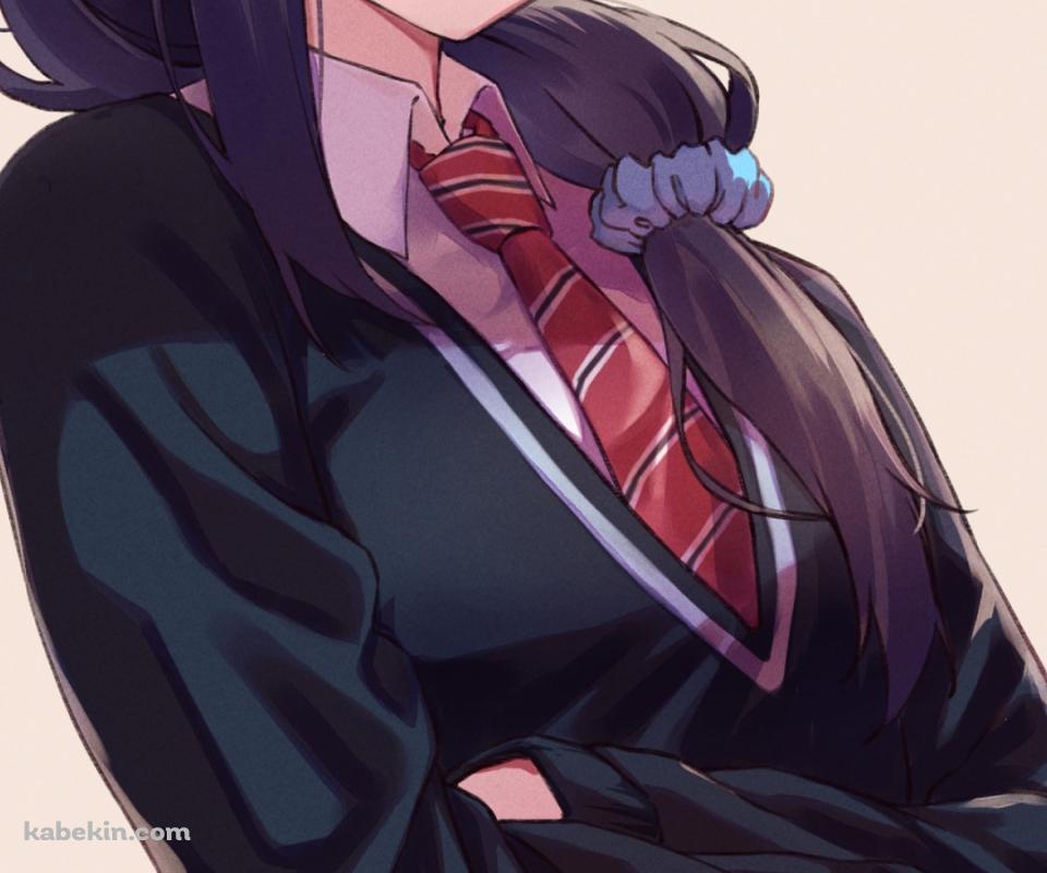 冷ややかな視線を送る群堂みすず（ぐんどう みすず） / トモちゃんは女の子!のAndroidの壁紙(960px x 800px) スマホ用