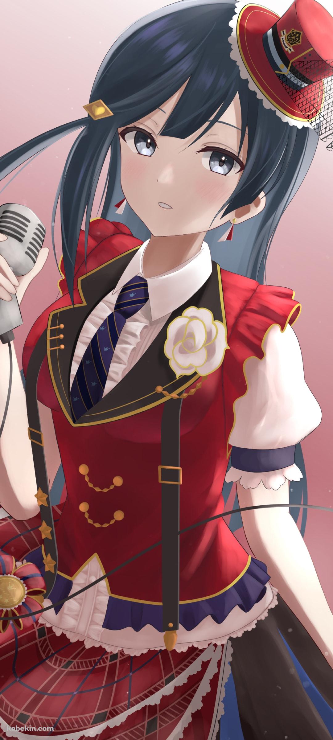 マイクを持つ優木せつ菜 / 虹ヶ咲学園スクールアイドル同好会のAndroid マイクを持つ優木せつ菜 / 虹ヶ咲学園スクールアイドル同好会のAndroid