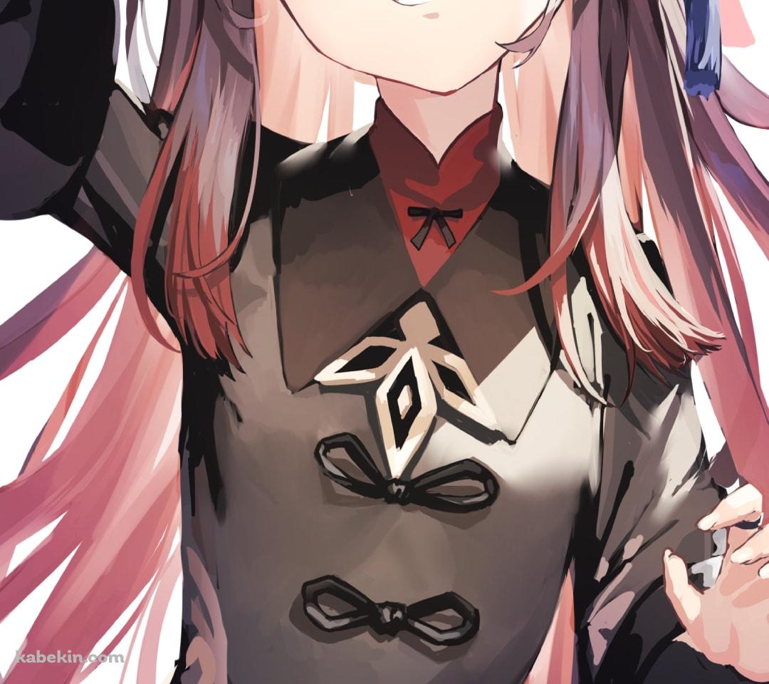 襲いかかろうとするかわいい胡桃 / 原神のAndroidの壁紙(1080px x 960px) スマホ用