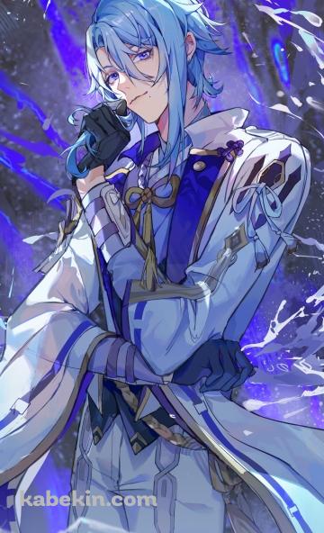 考え込む神里綾人 / 原神のAndroidの壁紙(360px x 592px) スマホ用