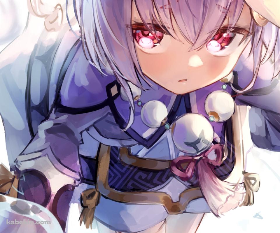 剣を持ち走る七七 / 原神のAndroidの壁紙(960px x 800px) スマホ用